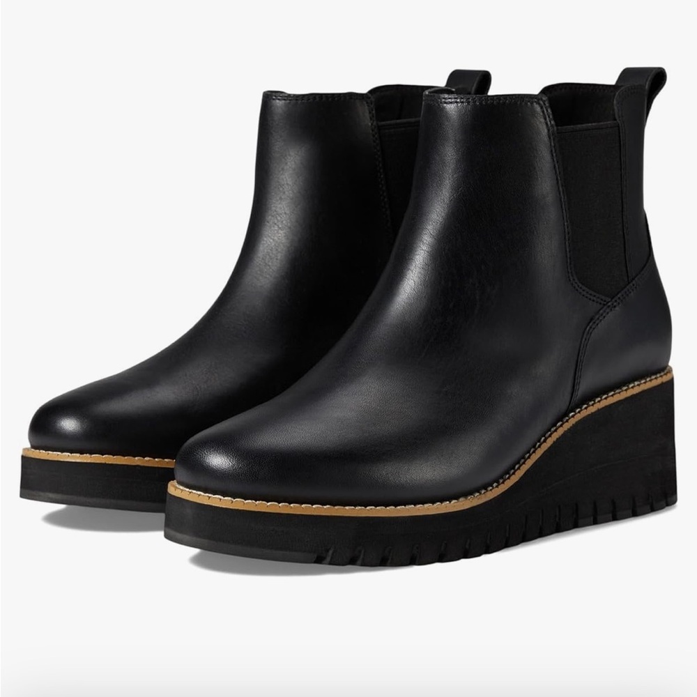 Cole Haan Black Ankle Boots